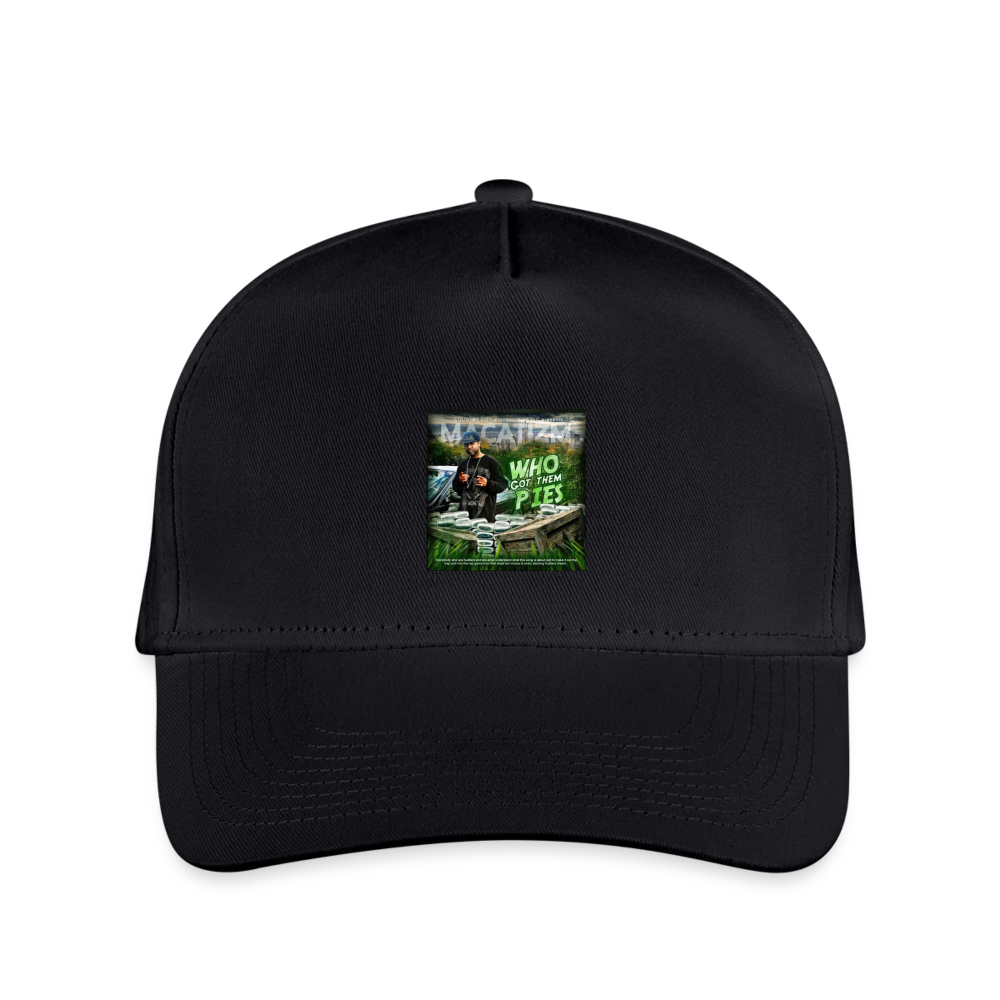 Kid's Baseball Cap - black