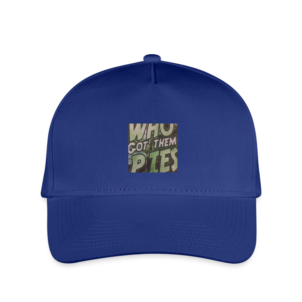 Kid's Baseball Cap - royal blue