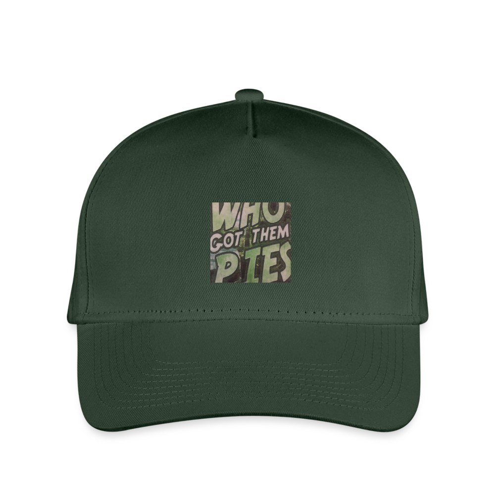 Kid's Baseball Cap - forest green