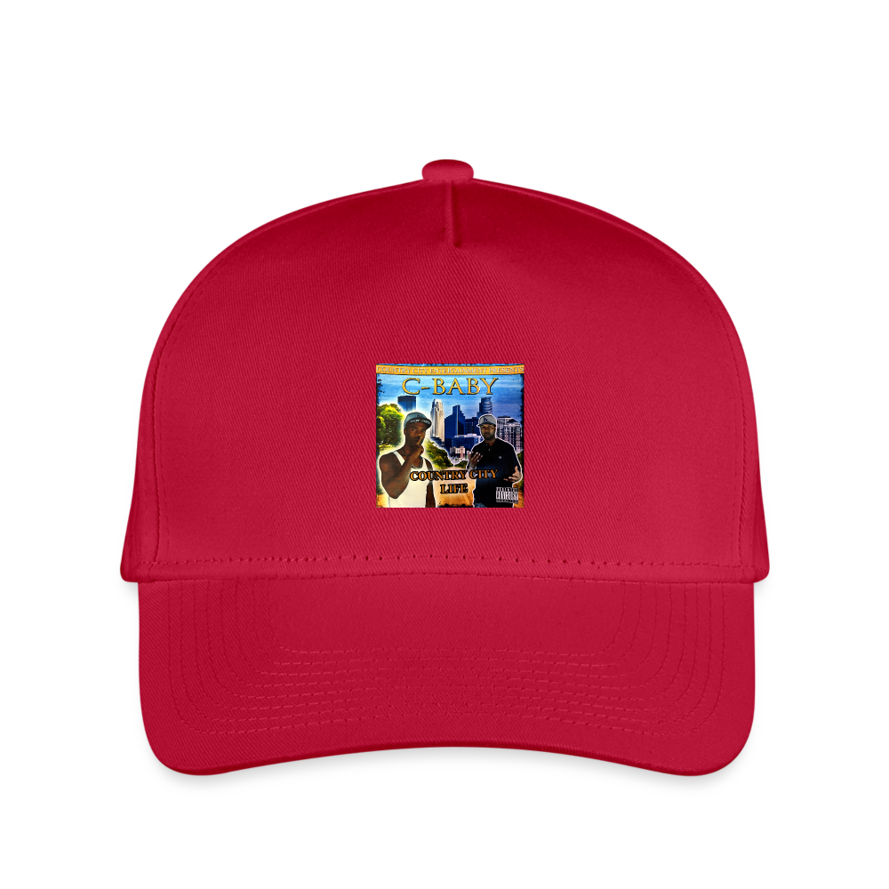 Kid's Baseball Cap - red