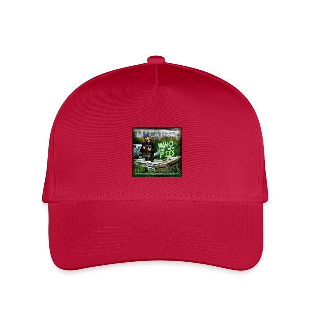 Kid's Baseball Cap - red