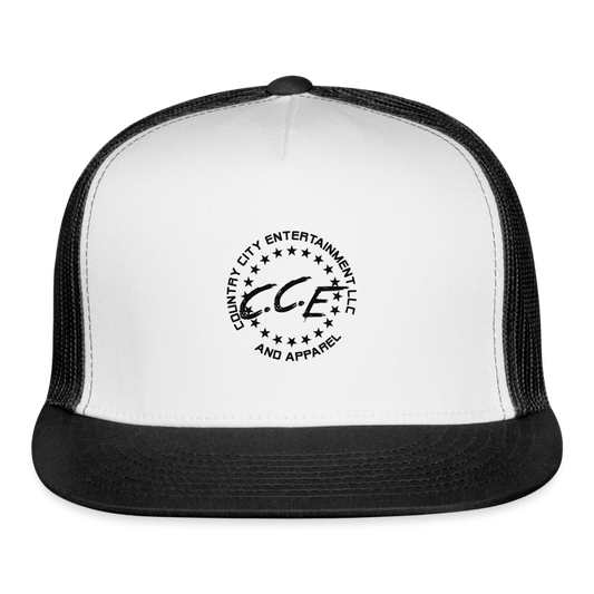 Trucker Cap - white/black