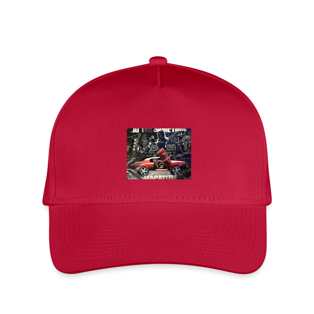 Kid's Baseball Cap - red