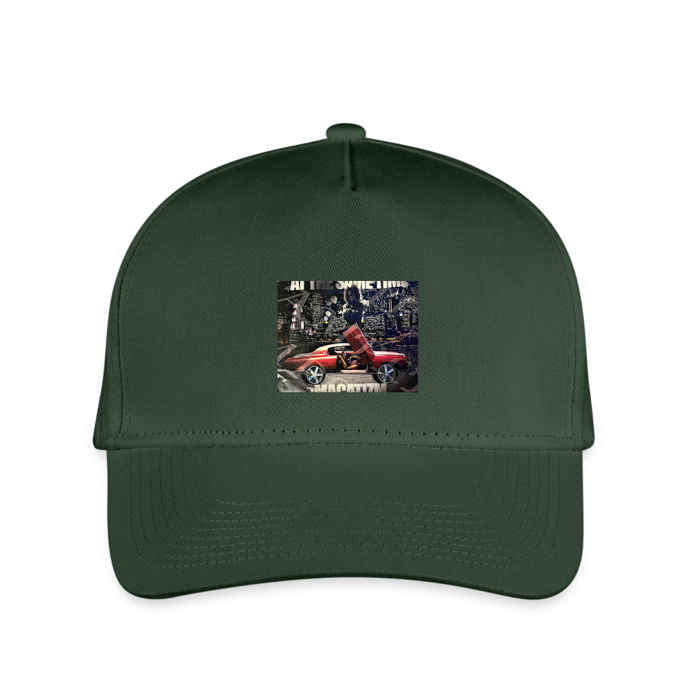 Kid's Baseball Cap - forest green