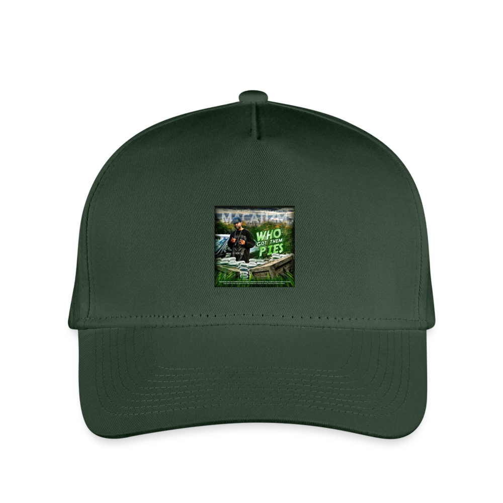 Kid's Baseball Cap - forest green