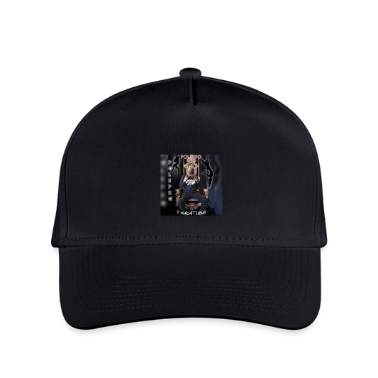 Kid's Baseball Cap - black