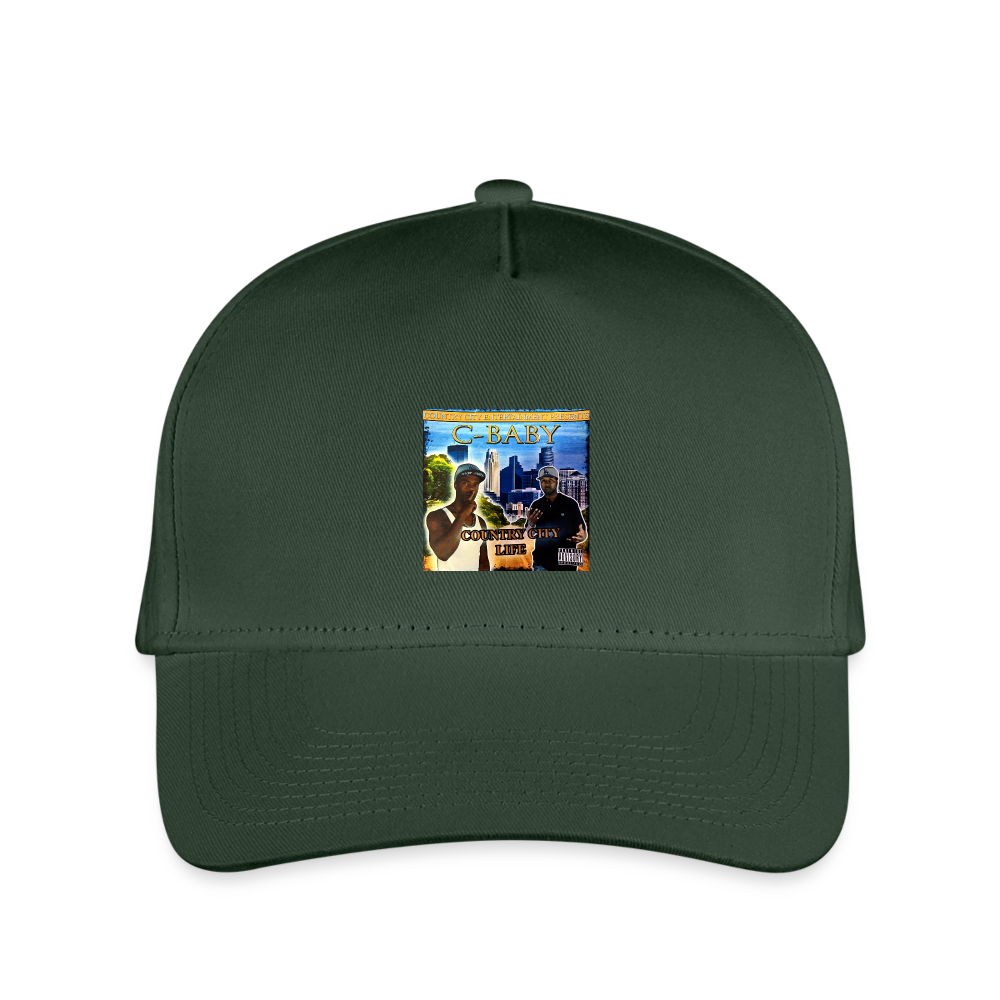 Kid's Baseball Cap - forest green