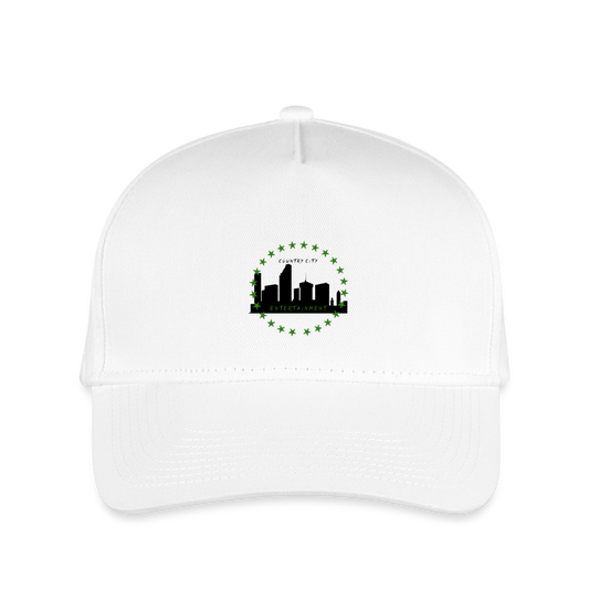 Kid's Baseball Cap - white