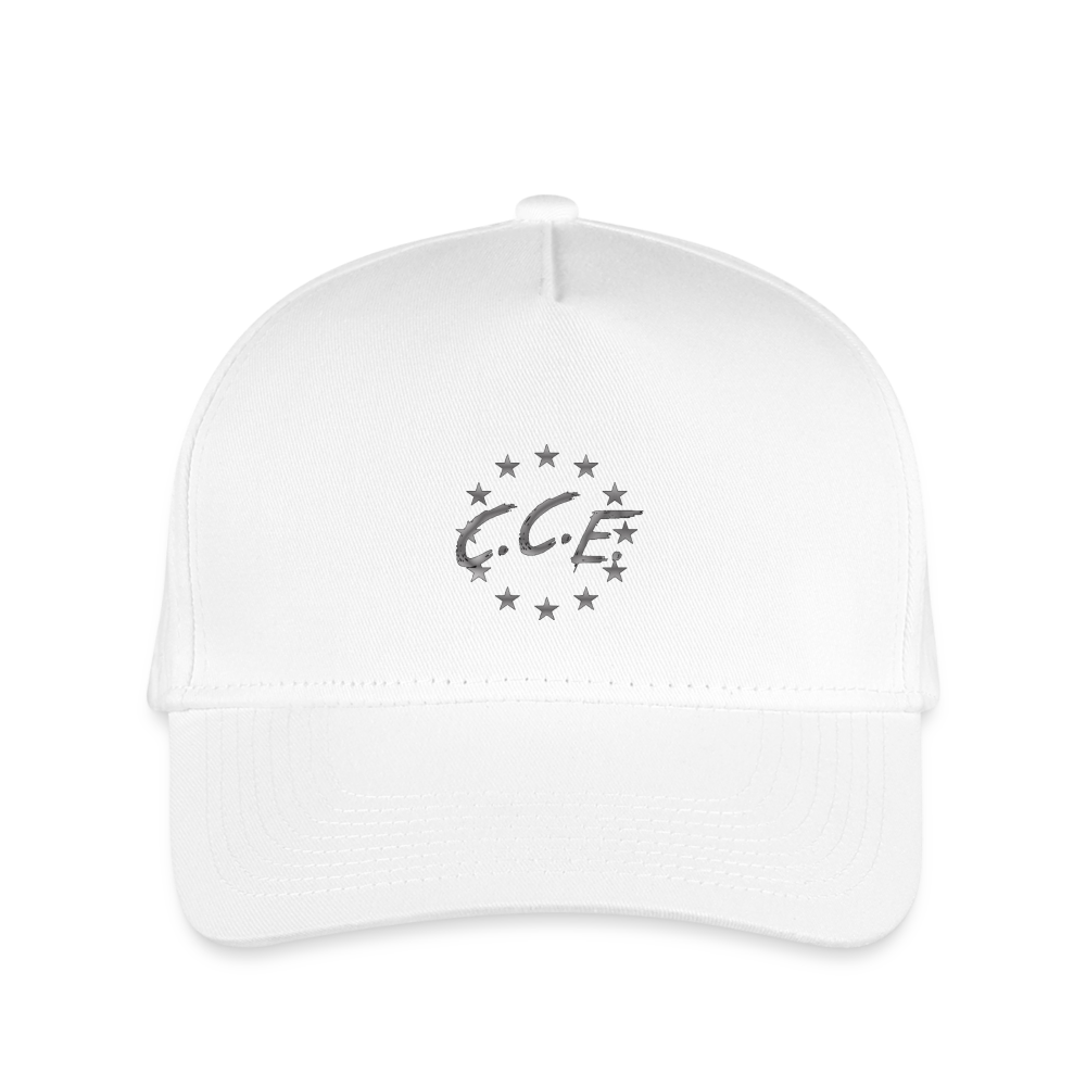 Kid's Baseball Cap - white