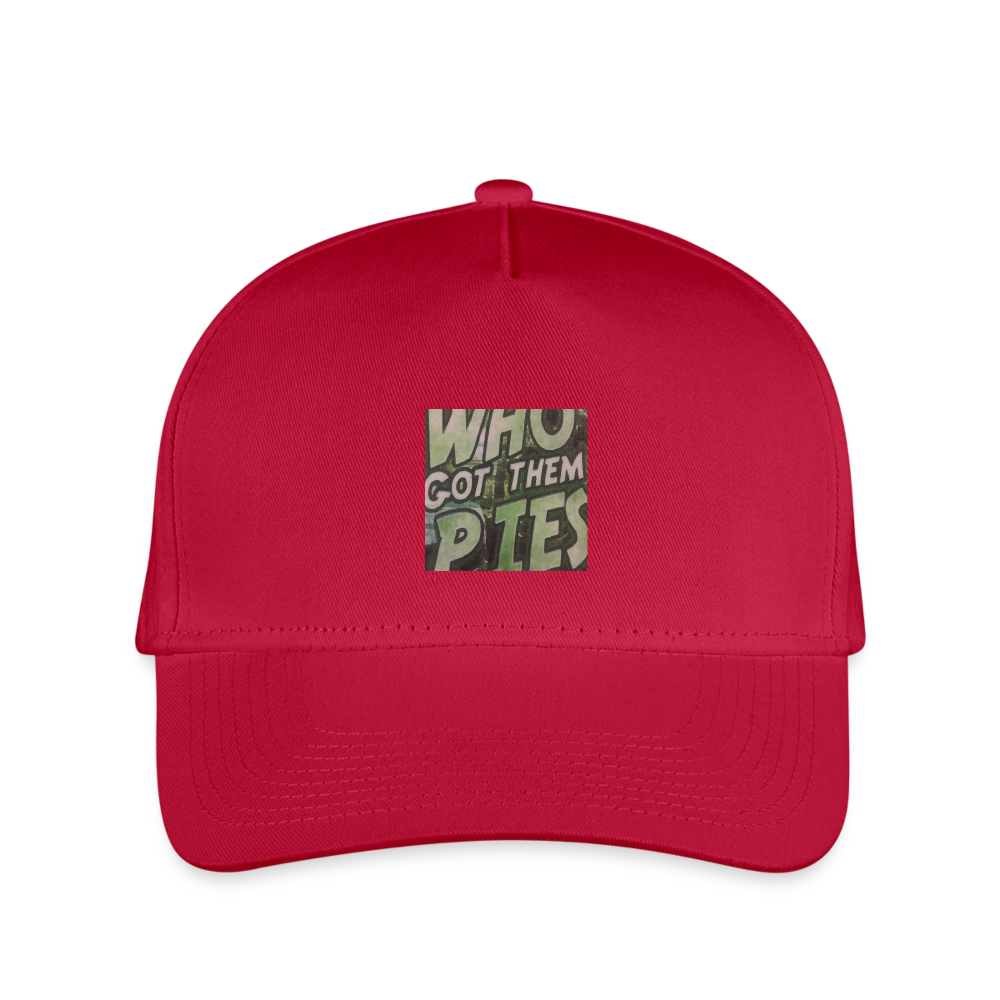 Kid's Baseball Cap - red