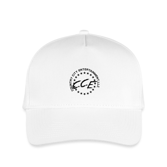 Kid's Baseball Cap - white