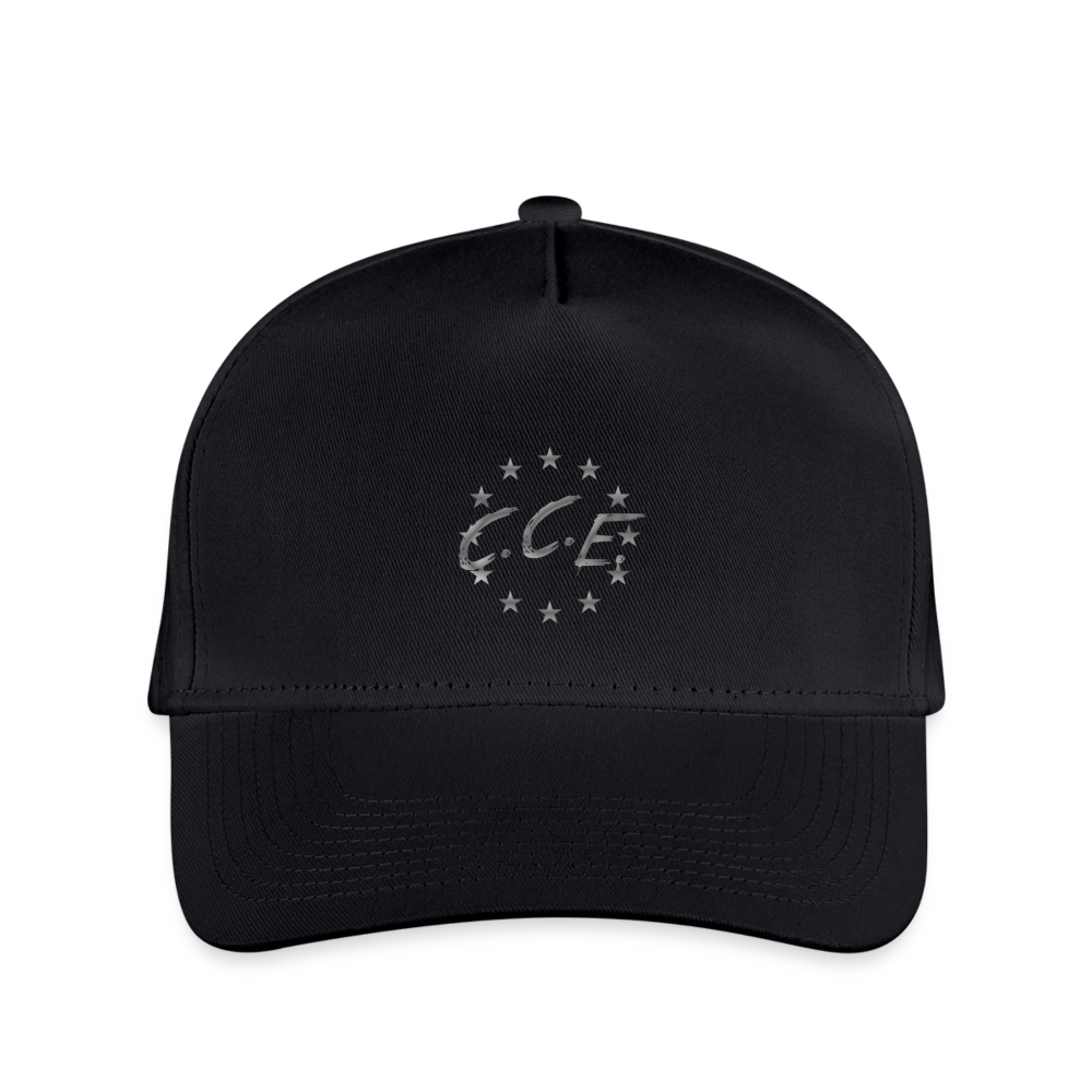 Kid's Baseball Cap - black